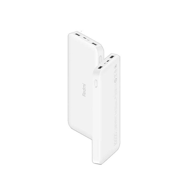 پاوربانک 10 وات شیائومی مدل Redmi ظرفیت 10000 میلی آمپر ساعت به همراه کابل تبدیل microUSB