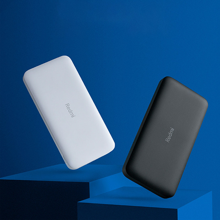 پاوربانک 10 وات شیائومی مدل Redmi ظرفیت 10000 میلی آمپر ساعت به همراه کابل تبدیل microUSB