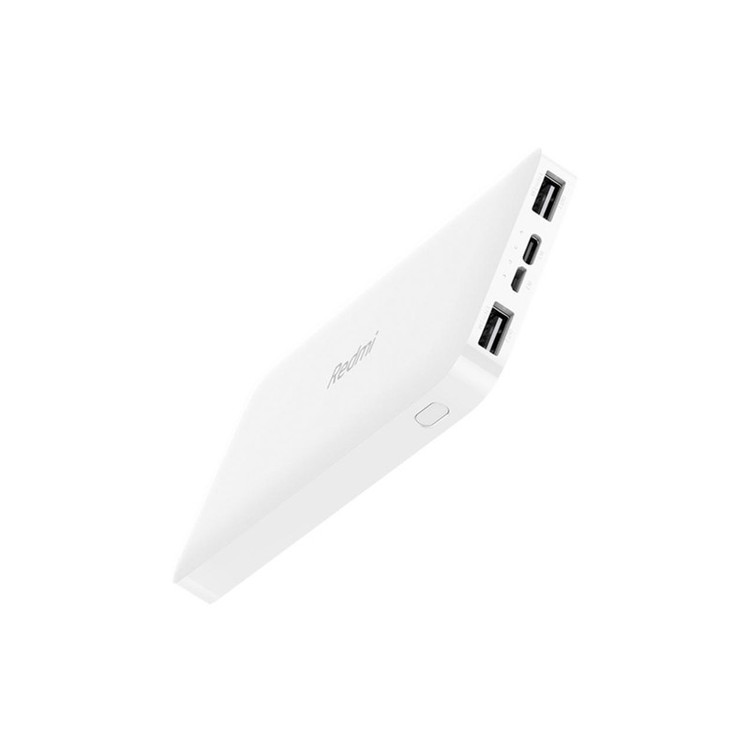 پاوربانک 10 وات شیائومی مدل Redmi ظرفیت 10000 میلی آمپر ساعت به همراه کابل تبدیل microUSB